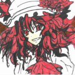 74 赤い女